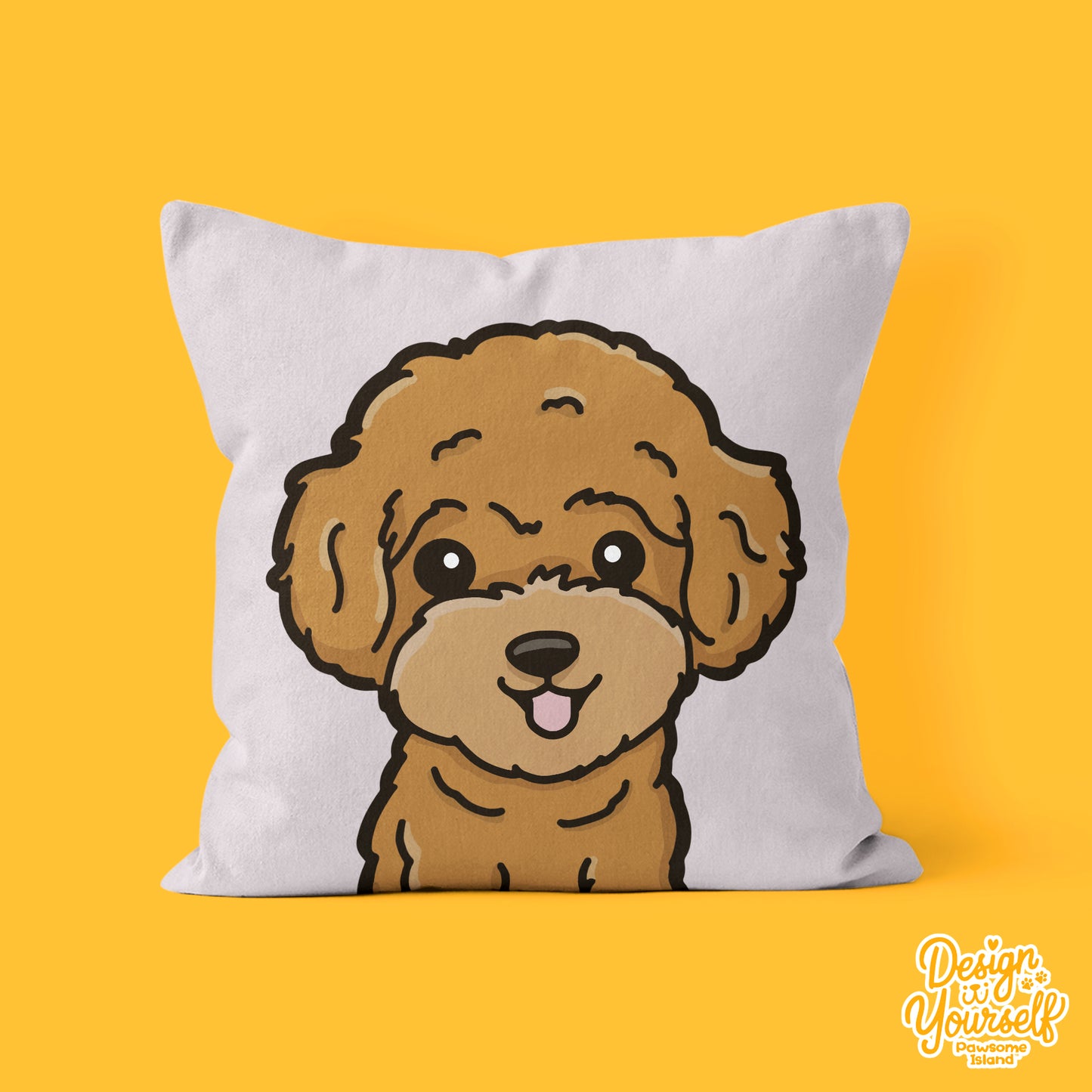 Pawsome Island - Custom DIY Square Pet Pillow | Personalized Home Decor - Pawsome Island