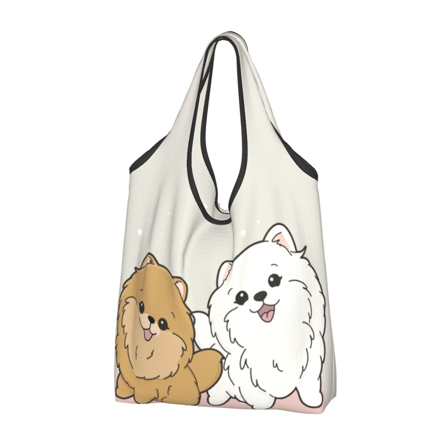 Pomeranian Foldable Eco Bag | Durable & Waterproof Reusable Bag