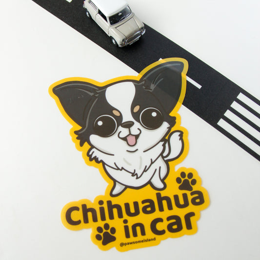 Chihuahua Car Sticker - A Must-Have for Dog Lovers! - Pawsome Island