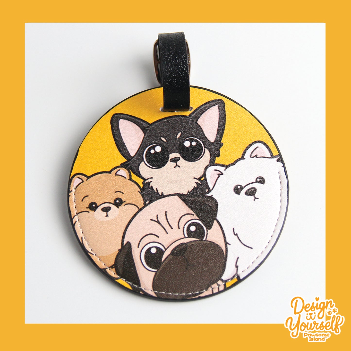 Pawsome Island - DIY Personalized Pet Luggage Tag | Travel with Your Furry Friend Everywhere! - Pawsome Island